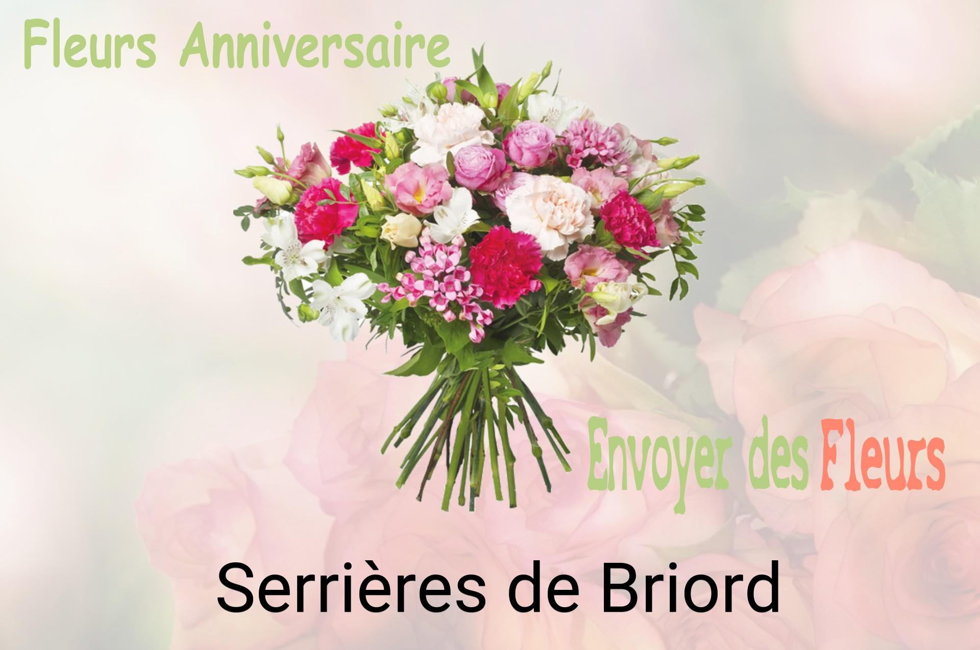 Bouquet de fleurs d’anniversaire livré à Serrières-de-Briord