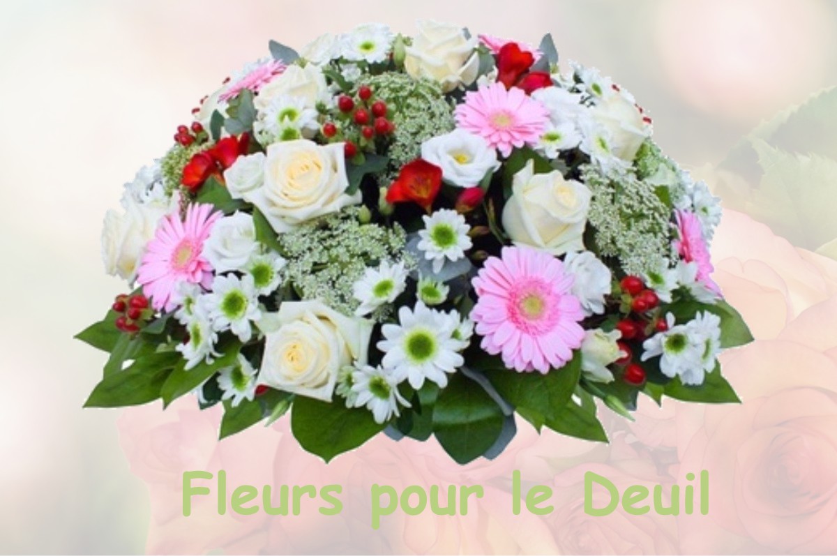 fleurs deuil SERRIERES-DE-BRIORD